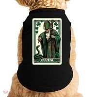Tarot Card Funny St Patricks Day Gon Git St Patrick Doggie Tank thumb 0