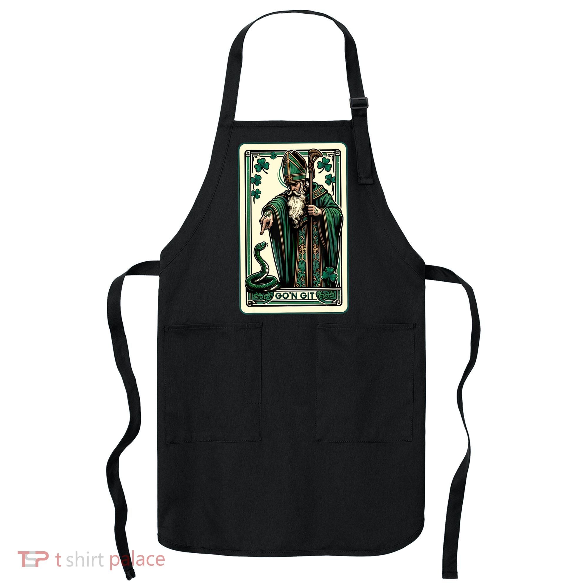 Tarot Card Funny St Patricks Day Gon Git St Patrick Apron