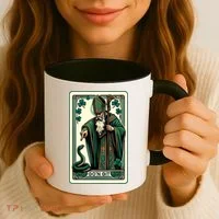 Tarot Card Funny St Patricks Day Gon Git St Patrick Coffee Mug thumb 3