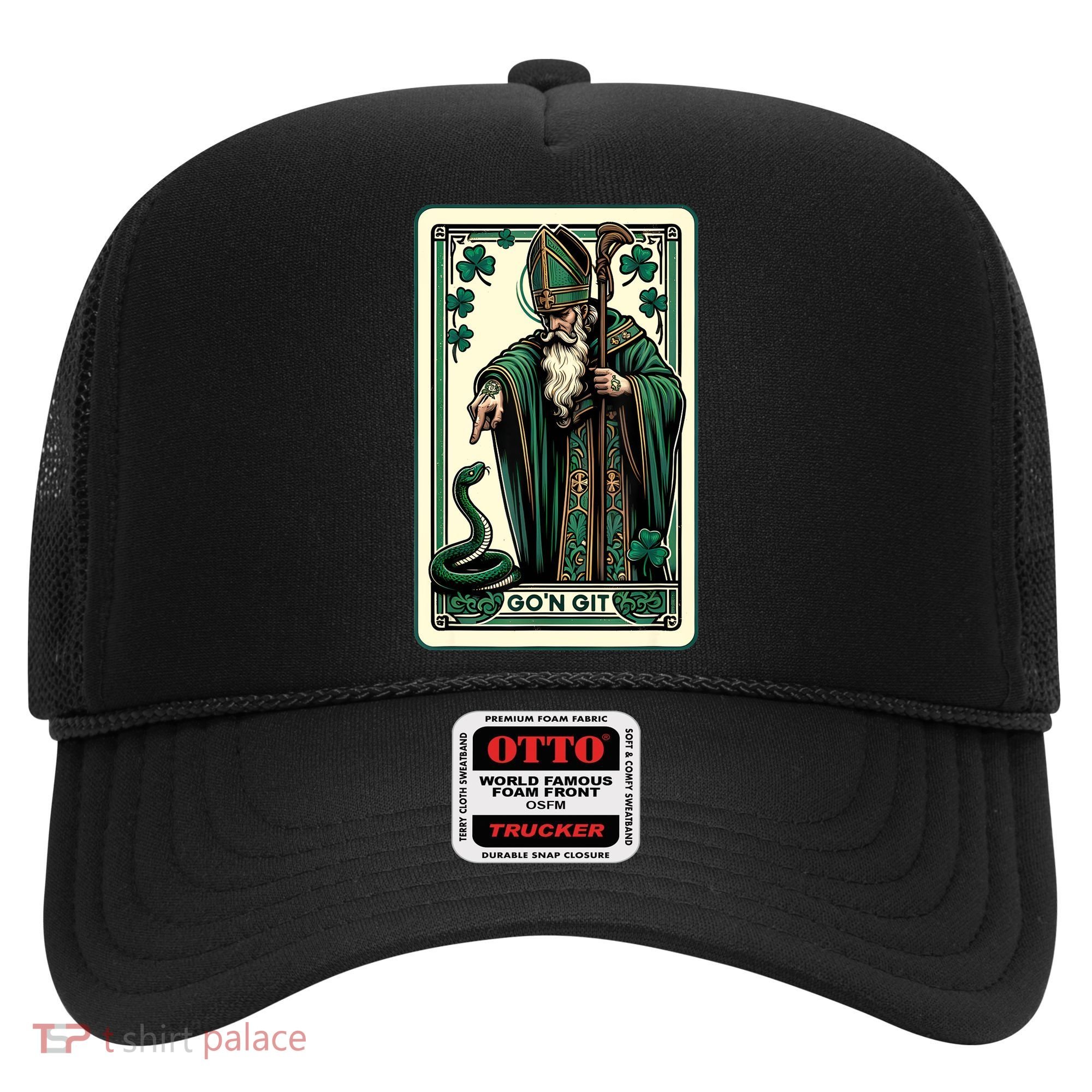 Tarot Card Funny St Patricks Day Gon Git St Patrick Hat