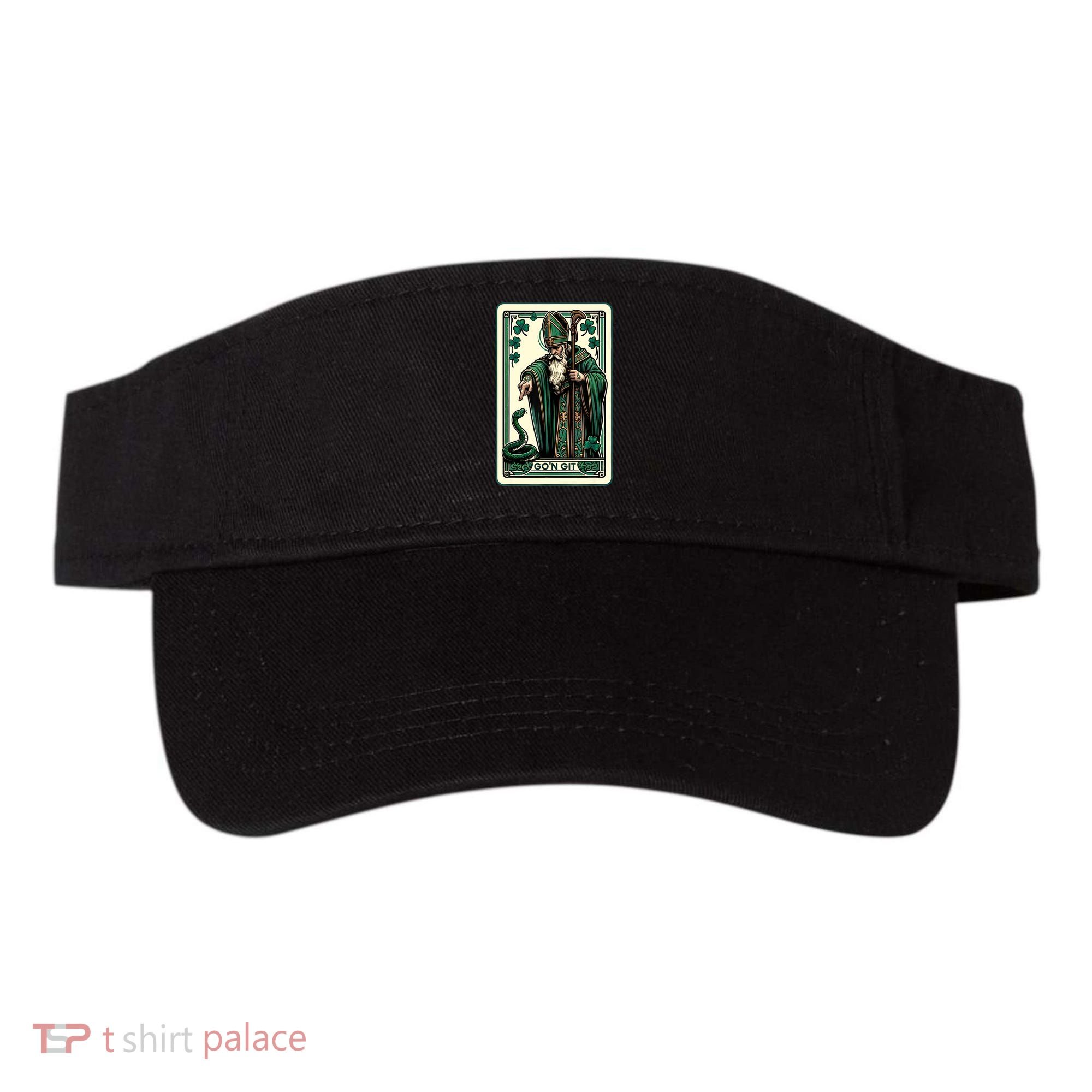 Tarot Card Funny St Patricks Day Gon Git St Patrick Visor