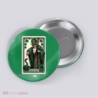 Tarot Card Funny St Patricks Day Gon Git St Patrick Button thumb 0
