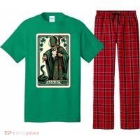 Tarot Card Funny St Patricks Day Gon Git St Patrick Pajama Set thumb 0