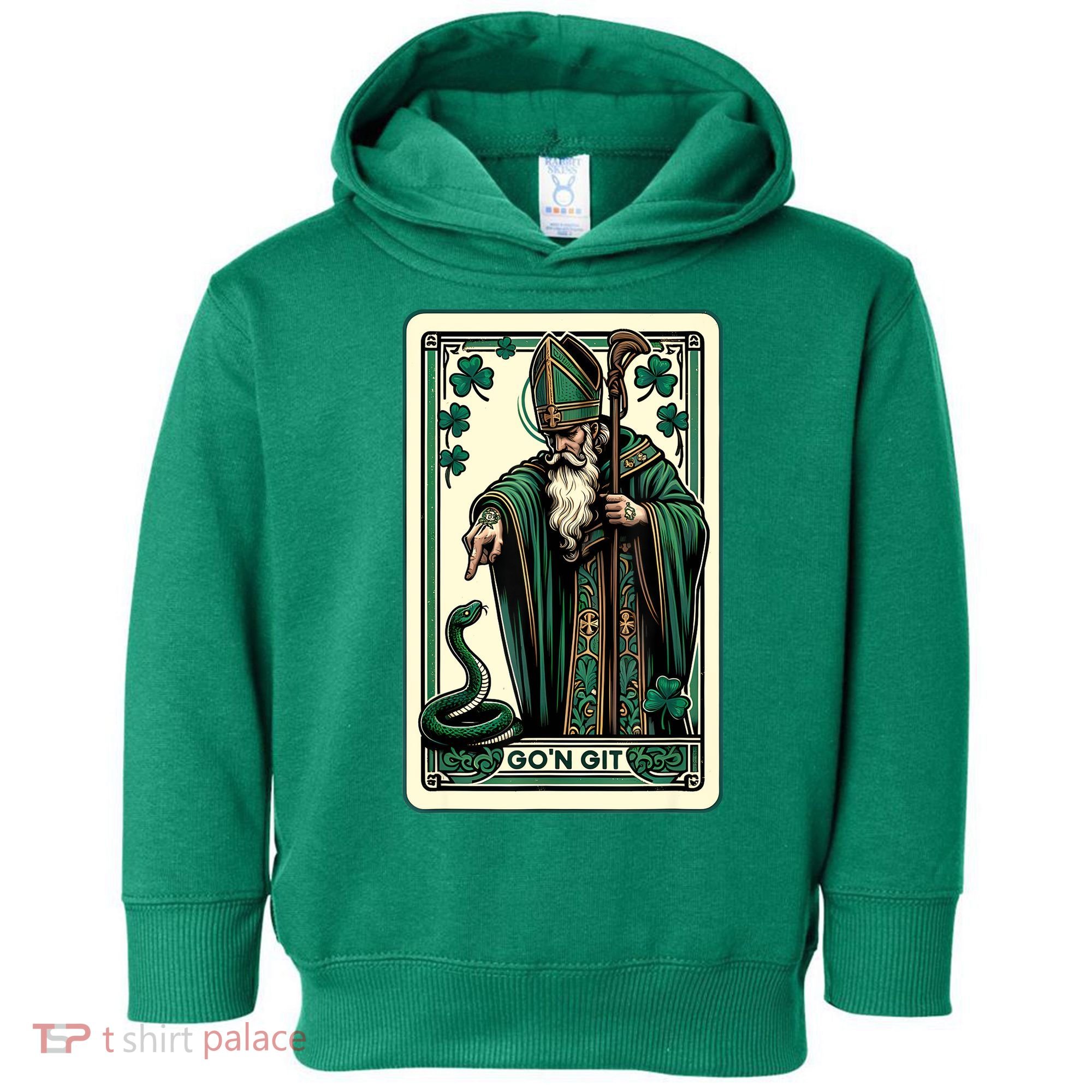 Tarot Card Funny St Patricks Day Gon Git St Patrick Toddler Hoodie