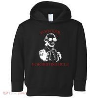 Too Cool For British Rule Funny Patrotic Toddler Hoodie thumb 0