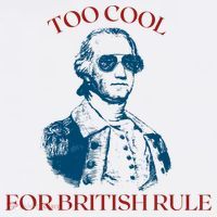 Too Cool For British Rule Funny Patrotic Hat thumb 2