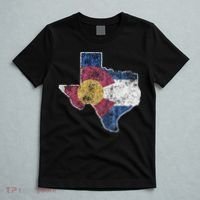 Texas Colorado Flag Family USA Home State T-Shirt thumb 5