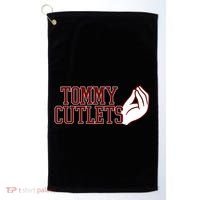 Tommy Cutlets Football Quarterback Italian Hand Golf Towel thumb 0