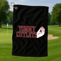 Tommy Cutlets Football Quarterback Italian Hand Golf Towel thumb 1