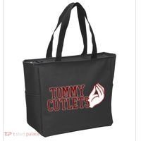 Tommy Cutlets Football Quarterback Italian Hand Tote Bag thumb 2