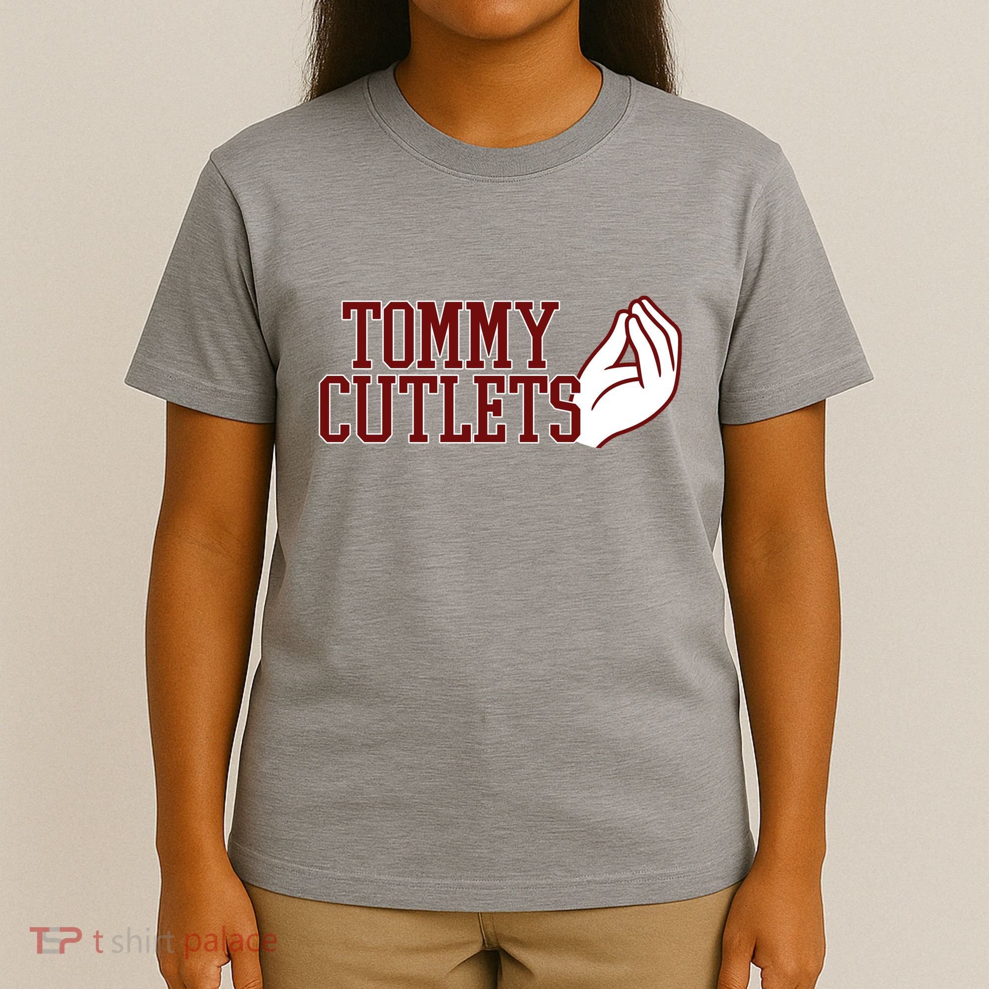 Tommy Cutlets Football Quarterback Italian Hand T-Shirt