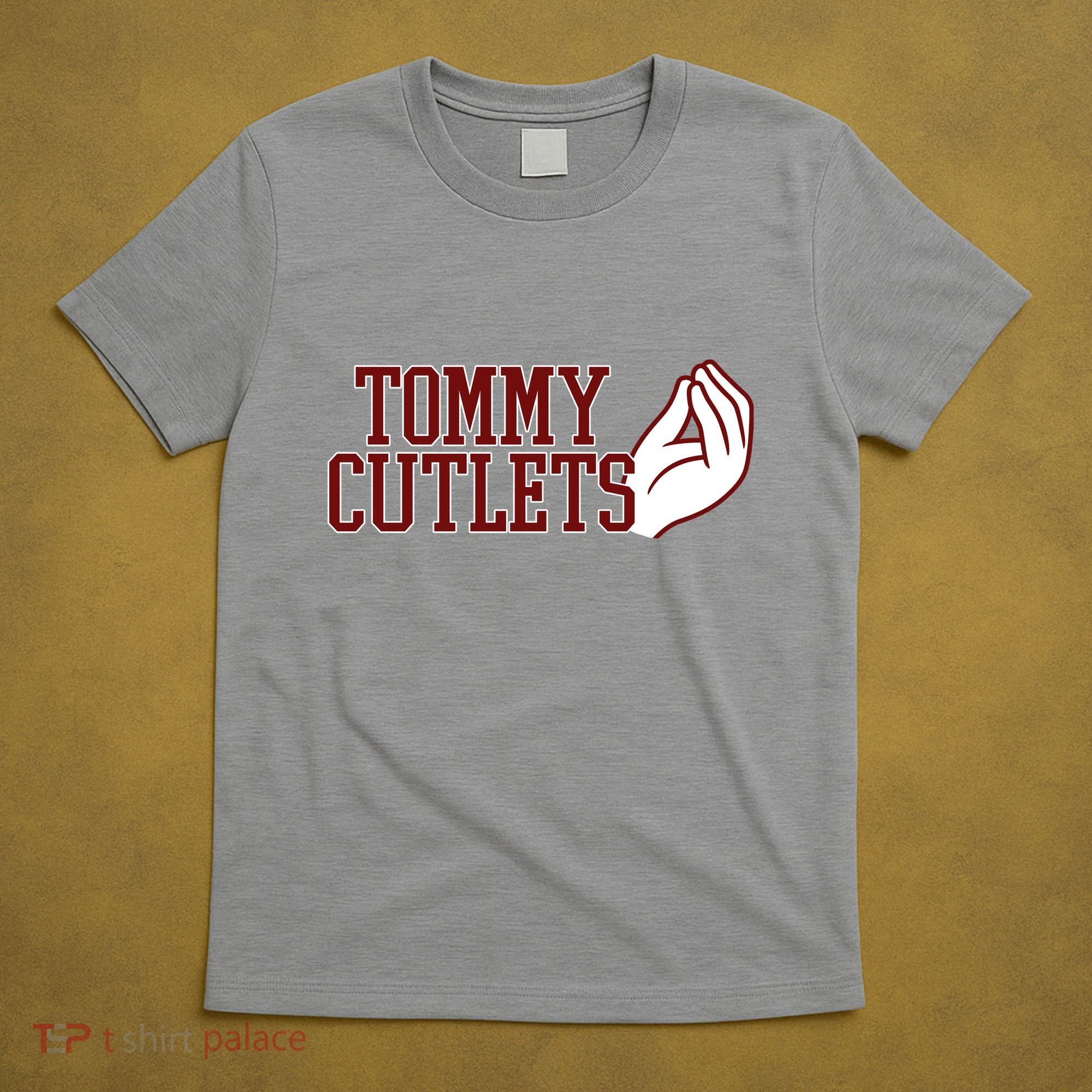 Tommy Cutlets Football Quarterback Italian Hand T-Shirt