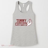 Tommy Cutlets Football Quarterback Italian Hand Women's Tank Top thumb 0
