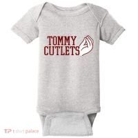 Tommy Cutlets Football Quarterback Italian Hand Baby Bodysuit thumb 0