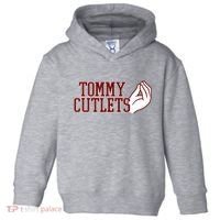 Tommy Cutlets Football Quarterback Italian Hand Toddler Hoodie thumb 0