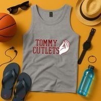 Tommy Cutlets Football Quarterback Italian Hand Tank Top thumb 4