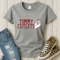 Tommy Cutlets Football Quarterback Italian Hand Women's T-Shirt thumb 3