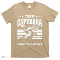 Team Capybara Funny Retro Rodent Capybara Playing T-Shirt thumb 0