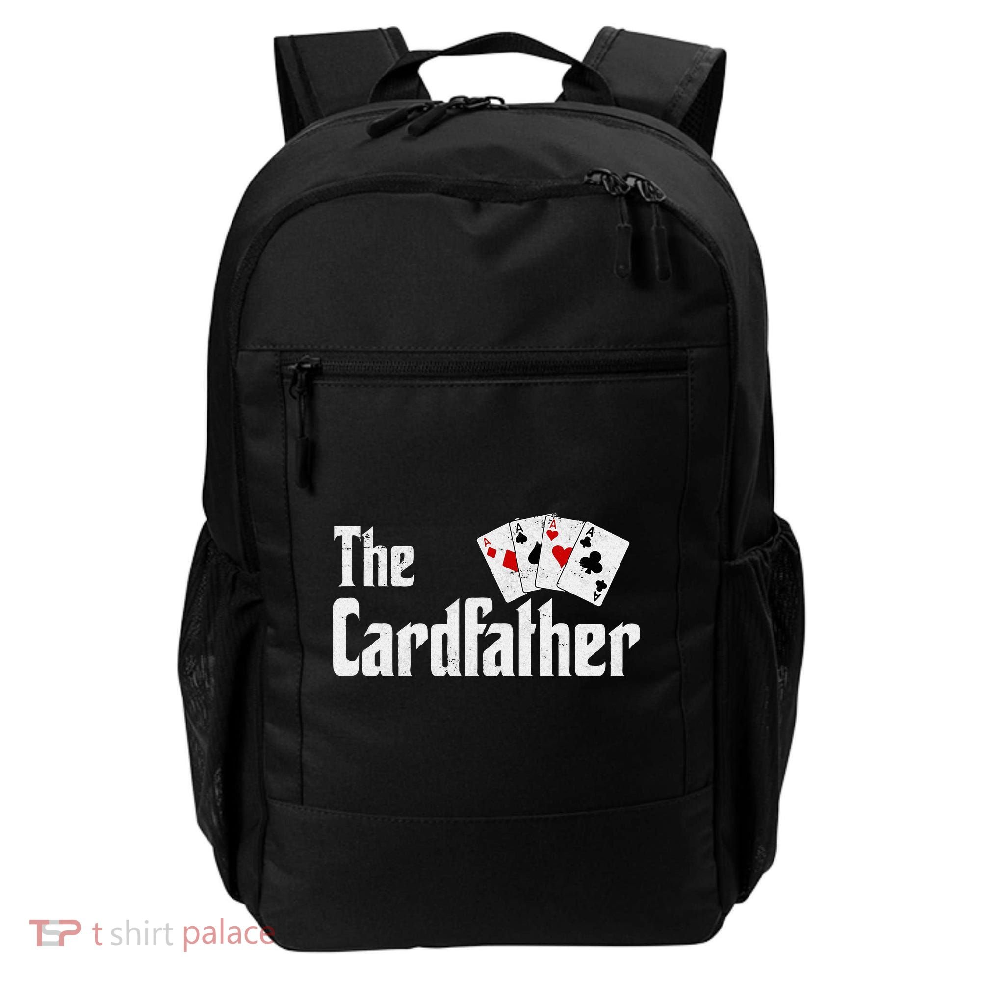 The Card Father Poker Game Cards Backpack