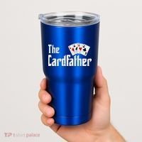 The Card Father Poker Game Cards Tumbler thumb 2