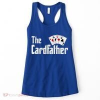 The Card Father Poker Game Cards Women's Tank Top thumb 0