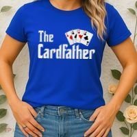 The Card Father Poker Game Cards Women's T-Shirt thumb 2