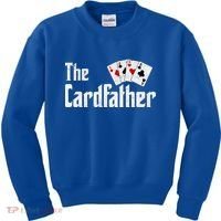 The Card Father Poker Game Cards Kids Sweatshirt thumb 0
