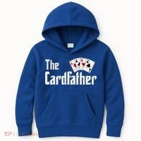 The Card Father Poker Game Cards Kids Hoodie thumb 0