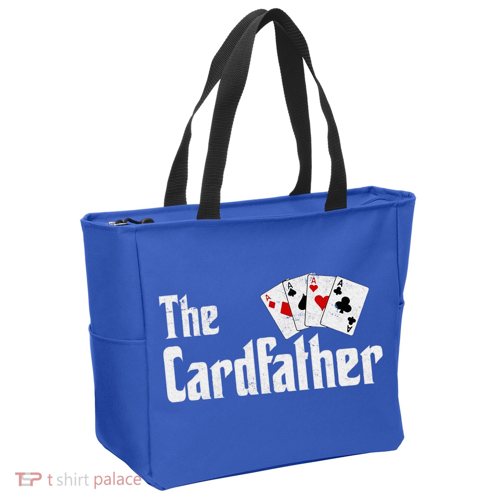 The Card Father Poker Game Cards Tote Bag