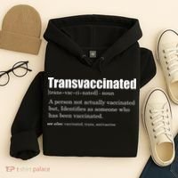 Transvaccinated Classic Funny Definition Meaning Hoodie thumb 4
