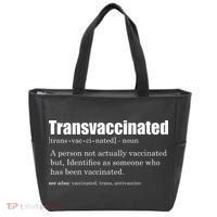 Transvaccinated Classic Funny Definition Meaning Tote Bag thumb 0