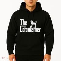 The Cotonfather Funny Coton De Tulear Dog Dad Hoodie thumb 2