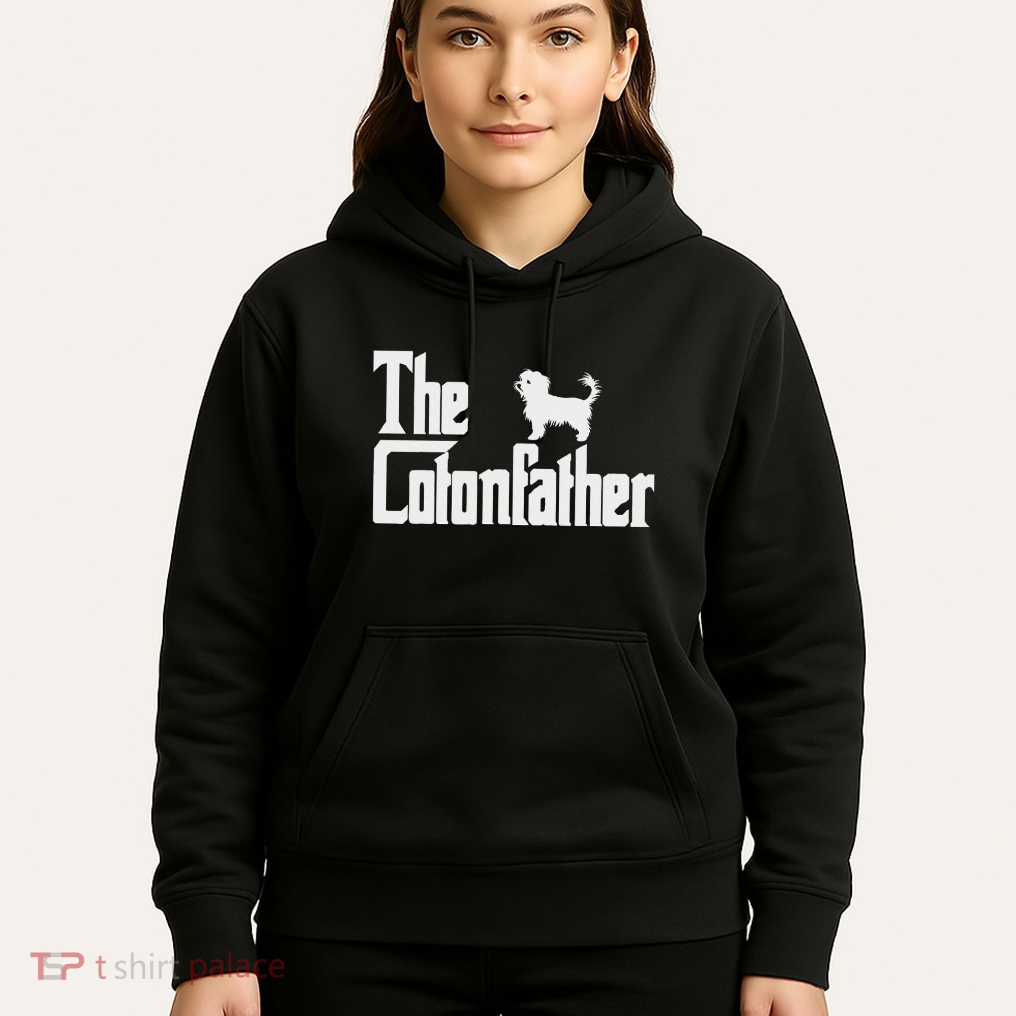 The Cotonfather Funny Coton De Tulear Dog Dad Hoodie
