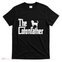 The Cotonfather Funny Coton De Tulear Dog Dad T-Shirt thumb 0