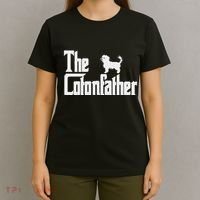 The Cotonfather Funny Coton De Tulear Dog Dad T-Shirt thumb 4