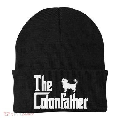 The Cotonfather Funny Coton De Tulear Dog Dad Beanie