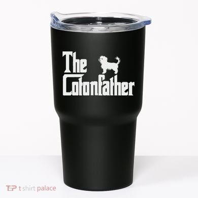 The Cotonfather Funny Coton De Tulear Dog Dad Tumbler
