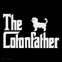 The Cotonfather Funny Coton De Tulear Dog Dad Ornament thumb 1