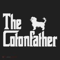 The Cotonfather Funny Coton De Tulear Dog Dad Golf Towel thumb 3