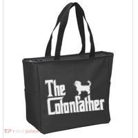 The Cotonfather Funny Coton De Tulear Dog Dad Tote Bag thumb 2