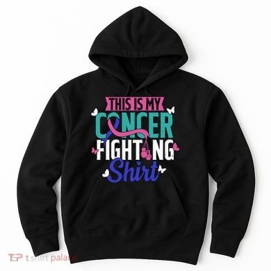 Thyroid Cancer Fighting Thyroid Ribbon Awareness Fighter Hoodie