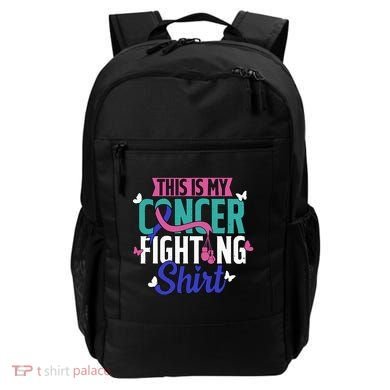 Thyroid Cancer Fighting Thyroid Ribbon Awareness Fighter Backpack