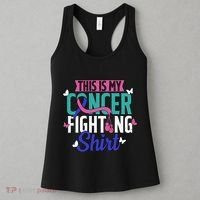 Thyroid Cancer Fighting Thyroid Ribbon Awareness Fighter Women's Tank Top thumb 3
