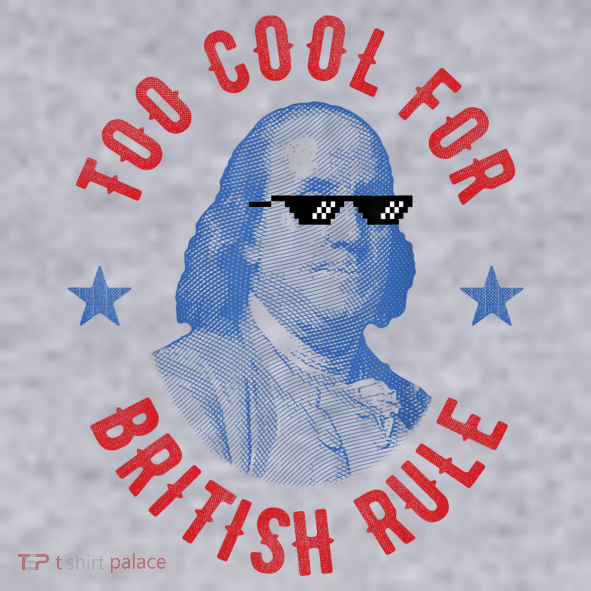 Too Cool For British Rule Funny Ben Benjamin Franklin 4th Of July Women's Sweatshirt