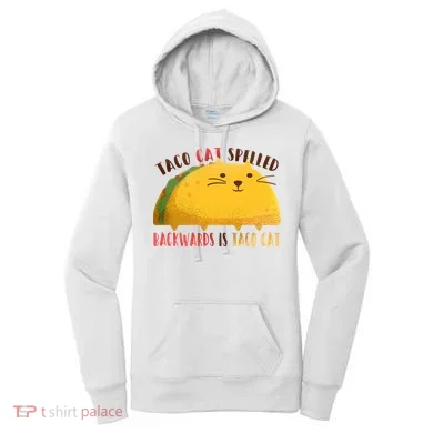 Taco Cat Graphic Women's Hoodie