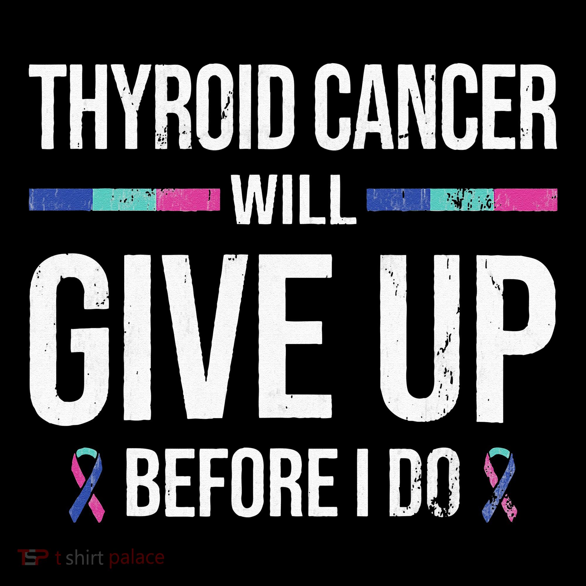 Thyroid Cancer Give Up Before I Do Thyroid Cancer Awareness Mousepad