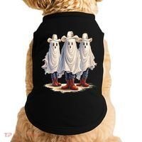 Three Cowboy Ghosts Doggie Tank thumb 0