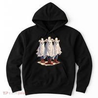 Three Cowboy Ghosts Hoodie thumb 0
