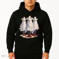 Three Cowboy Ghosts Hoodie thumb 2