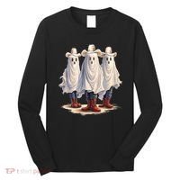 Three Cowboy Ghosts Long Sleeve Shirt thumb 0